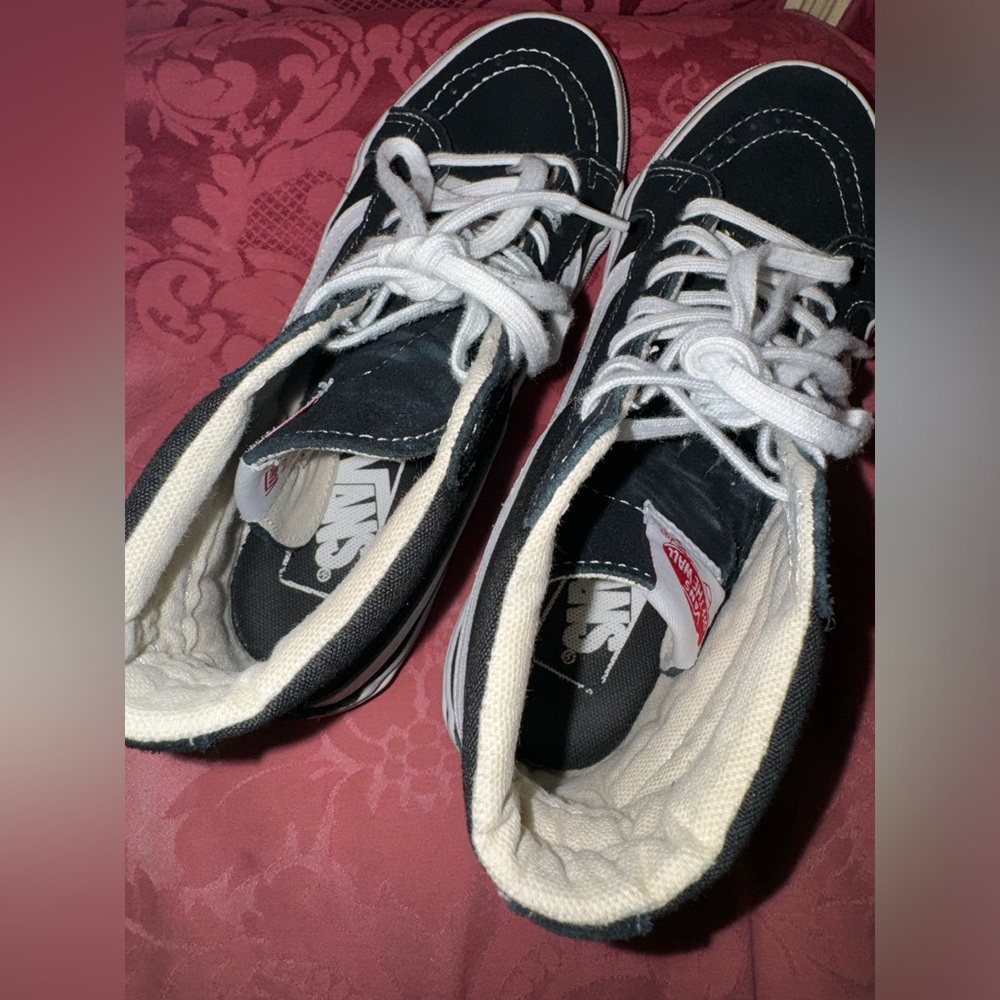 Vans Sk8-Hi Shoes - W6 - Picture 4 of 5